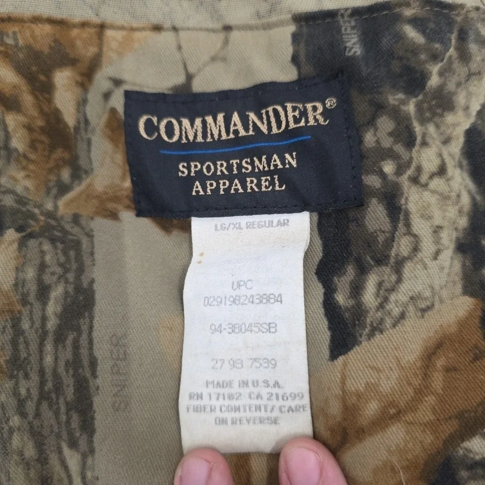 Commander Realtree Oak Cut-N-Run Turkey Vest Camo Seat Cushion Size Larrge XL‎